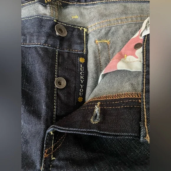 Lucky Brand LIL Maggie Low Rise flare leg Distressed Jeans. $20 OBO Size 16/33 - Picture 3 of 11